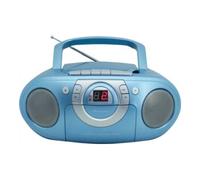 Soundmaster Soundmaster Radio CD Boombox SCD5100BL bleu Quantité:1