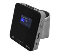 Soundmaster Soundmaster Radio-réveil UKW-PLL UR260SI noir-argent Quantité:1