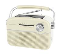 soundmaster TR480BE Radio sans fil FM FM panneau solaire beige