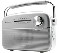 soundmaster TR480SI Radio sans fil FM FM panneau solaire argent