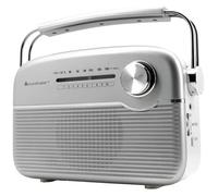 soundmaster TR480SI Radio sans fil FM FM panneau solaire argent