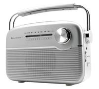 soundmaster TR480SI Radio sans fil FM FM panneau solaire argent