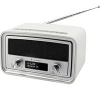 soundmaster UR190WE Radio de table DAB+, FM DAB+, FM blanc