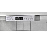 Soundmaster Radio de cuisine UR2045SI – DAB+, FM, Bluetooth, mains libres – Argent