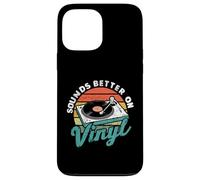 Sounds Better On Vinyl Retro Music Lover Vinyl Collector Coque pour iPhone 13 Pro Max