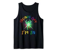 Sounds Gay I'm in | Funny Frog Gay LGBTQ Pride Month Débardeur