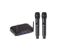 Soundsation WF-U216HH UHF Dual Wireless Microphone System - 16 Channels, Two Handheld Dynamic Mics (521-549MHz)