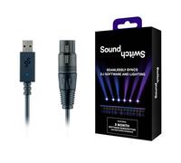 SoundSwitch Interface DMX Micro - USB vers DMX, ultracompacte, 3 mois d'accès gratuit