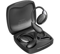 Soundtec Aero Tune Écouteurs Ouverts Bt V5.4, 8 Heures D'Autonomie, Microphone Intégré, Son Hifi, Commandes Tactiles, Basses Riches, Charge Rapide De Type C, Portables Pour Salle De Sport