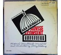 SOUNDTRACK ADVISE AND CONSENT vinyl record