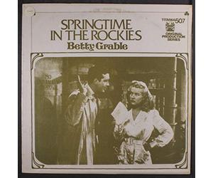 SOUNDTRACK - springtime in the rockies / sweet rosie o'grady LP