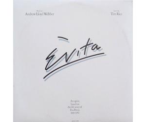 SOUNDTRACK - Tim Rice / Andrew Lloyd Webber: Evita Soundtrack 2LP VG++/NM USA MCA 11007