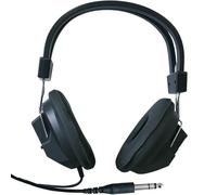 Sounlab Casque Stéreo Réglable avec Oreillettes rembourrée- Jack 6.35mm Cordon 1.7m