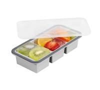 Soup Cube Freezer Tray With Lid - Reusable Silicone Molds | Safe Soup Freezer Molds For Food, Whisky, Cocktails, And Soups, Easy Release Freezing Tray For Indoor Family Cooking