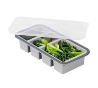 Soup Cubes Freezer Tray With Lid - Long Lasting Transparent Easy Release Tool,Leak-Proof And Visible Storage Freezer Trays With Lid | For Home Indoor Family Cooking Cocktails Freezing Whisky Food