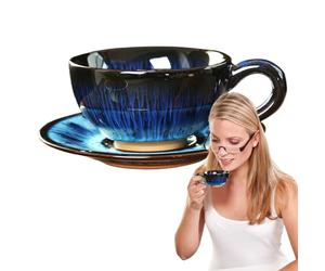 Soup Mug with Handle - Ceramic 150ML 4.72In Kiln Altered Glaze