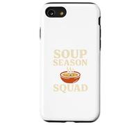 Soup Season Squad Retro Funny Cozy Design Coque pour iPhone SE (2020) / 7/8