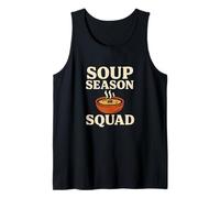 Soup Season Squad Retro Funny Cozy Design Débardeur