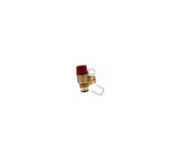 Saunier Duval - Soupape de sécurité chauffage 3 bars ISOFAST rouge - Réf. 05722800