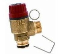 Saunier Duval - Soupape de sécurité chauffage 3 bars ISOFAST rouge - Réf. 05722800