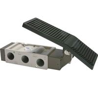 soupape à pédale centrale d'échappement 5/3 G1/2'' 0-8bar/0-112psi