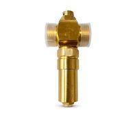 Soupape Antigel 1" (26/34) - Vanne de Protection Automatique pour Pompe à Chaleur et Chauffage - Ouverture 3°C/Fermeture 4°C - Sécurité Circuit Hydraulique sans Électricité