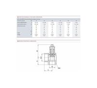 Soupape chauffage 5b molette F1/2 x F3/4 - GOETZE : 651MHNK-15-F/F-1 5B