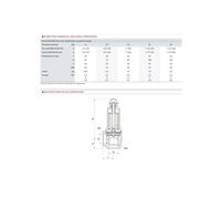 Soupape chauffage 5b molette FF1 - : 651mHIK-25-f/f-2