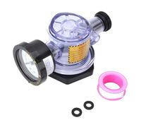 Soupape d'air manuelle Remplacement durable à flux élevé avec manomètre pour 273564 Piscine et filtre de sable spa matériau ABS 60 mm File masculin