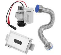 Soupape de Chasse D’eau à Capteur Automatique pour Urinoirs | Métal, Panneau Électronique et Électrovanne Solénoïde, Installation Facile, Pièces de Rechange pour Sanitaires