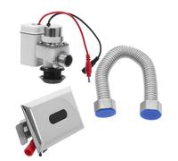 Soupape de Chasse D'eau Électronique pour Urinoir à Capteur | Panneau Électronique, Valve Solénoïde en Métal, Remplacement pour Urinoirs, Maintenance Réduite