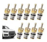 Soupape de climatisation - Valve de base de climatisation | 10 pièces de réparation haute pression pour, voiture, véhicules, réfrigérateur