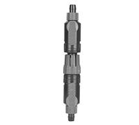 Soupape de contrôle d'eau d'aquarium, robinet à débit réglable avec poignée rapide, double vanne pour tuyau 16/22 mm, pour gestion précise du flux d'eau en aquarium