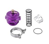 Soupape de décharge BOV série BV50 50 mm compatible avec bride TIAL Q V-Band noire, ressort 6 PSI(Lavender)