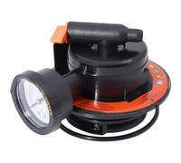 Soupape de décharge d'air manuelle pour filtre Hayward DE compatible avec Pro Grid for Swimclear - Pièce d'entretien de piscine en plastique résistant aux fissures avec jauge 60 psi noire