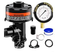 Soupape de décharge d'air pour filtres de piscine et spa, valve de décharge d'air manuelle pour filtre de piscine Pentair 98209800, comprend bouchon de jauge, manomètre, joints toriques, clips