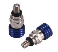 Soupape De Décharge De Purge D'air De Fourche De Motocross M5x0.8cm Pour Yz85 Yz125 Yz250 Yz450f 250rx Bleu