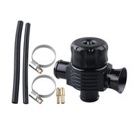 Soupape de décharge de turbocompresseur universelle à double port avec klaxon, compatible avec VW MK4 Golf Polo GTI 1.8T Saab Turbo Black vanne de dérivation pièce détachée auto