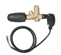 Soupape de décharge pour nettoyeur haute pression avec pressostat en métal jaune 21 x 11 x 6 cm pour VRT3-310PS6 VRT3310PS6 Régulation efficace de la pression Arrêt automatique de la pompe