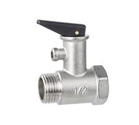 Soupape de décompression de 1,27 cm, 7 bars, soupape de sécurité en laiton pour chauffe-eau, raccords à vis