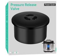 Soupape de décompression d'origine compatible avec Power Quick 6 et 10 Quart 8 en 1 One-Touch MultiCooker modèle Y6D-36 et Y10D-36 Power Quick Pressure Cook