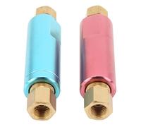 Soupape de Pression Résiduelle Clapet Anti-retour de Pression de Frein Résiduel Universel pour Voitures de Course 2 Pièces en Métal