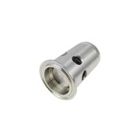 Soupape de sécurité à triple collier Vanne de décompression réglable en acier inoxydable for cuve fermentation, avec virole à trois pinces 5,1 cm (diamètre extérieur 64 mm), soupape vide