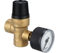 Watts Soupape de chauffe 22L0210134 avec manomètre diamètre 15 x 21 mm