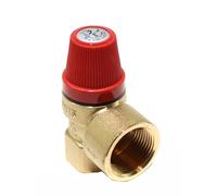 Soupape de sécurité chauffage Caleffi DN15 1/2"xDN20 3/4" 3,0 bar