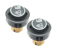 Soupape De Sécurité En Laiton 2/1 Pièces Avec Joint Torique Noir, Compatible For Aspirateur Karcher, SC4 SC5 Et Nettoyeur À Vapeur Domestique, Compatible For Les Appareils, Pièce(2PACK)