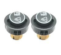 Soupape De Sécurité En Laiton For Aspirateur, 2/1 Pièces, Avec Joint Torique Noir, Compatible Avec Les Nettoyeurs Vapeur Karcher SC4 Et SC5.(2pcs)