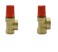 Soupape de sécurité en laiton for chauffe-eau solaire, 1/2 "DN15 3/4" DN20 3-10 Bar(DN15 6bar)