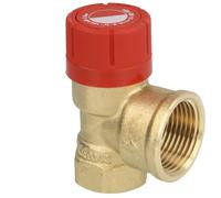 Flamco Flamco Meibes Prescor Clapet de sécurité à membrane Rp 3/4, Rp 1, 100 kW, 3 bar Quantité:1