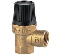 Soupape de sécurité - WATTS - MSV 1/2'' L0207534 - sans manomètre - tarage 3 bar - corps laiton